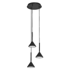 LEDVANCE - Decor Fuji 3XPendant PL 13W 930 Black