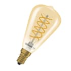 LEDVANCE - Vintage 1906 LED CLASSIC EDISON DIM 4.8W 822 Gold E14