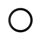 LEDVANCE - DOWNLIGHT UNIVERSAL RINGS RING D300 BK