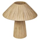 LEDVANCE - Decor Bamboo Paper Hut Table 1XE27 Brown