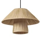 LEDVANCE - Decor Bamboo Paper Hut Pendant 400 E27 Brown