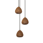 LEDVANCE - Decor Paper Drop Pendant Plate 3XE27 Beige