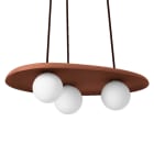 LEDVANCE - Decor Clay Nest Pendant 3XG9 Brown