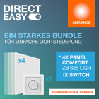 LEDVANCE - PANEL COMFORT 625 AND MCU SELECT 4XPL CMFT 625 1XMCU
