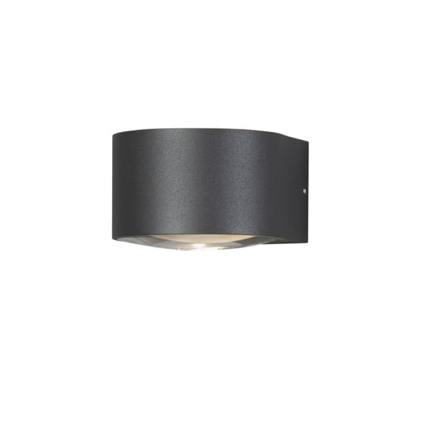 KONSTSMIDE - High Power LED Wandleuchte mit doppeltem Lichtaustritt nach oben und unten, anth