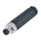 BINDER - M8 Kabelstecker, Polzahl: 4, 3,5-5,0 mm, ungeschirmt, schraubklemm, IP67, UL