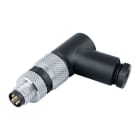 BINDER - M8 Winkelstecker, Polzahl: 3, 3,5-5,0 mm, ungeschirmt, schraubklemm, IP67, UL