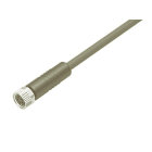 BINDER - M8 Kabeldose, Polzahl: 3, mit Kabel, IP67, UL, PUR, 3 x 0,34 mm², 2 m