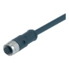 BINDER - M12 Kabeldose, Polzahl: 5, mit Kabel, IP67, UL, PUR, 5 x 0,34 mm², 2 m, EMV