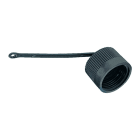 BINDER - RD24 Schutzkappe für Flanschstecker mit Halteband klein