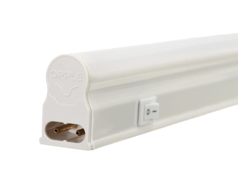 OPPLE - LED E T5 batten 300 4.5W S 3000K BL Lichtleiste m Schalter