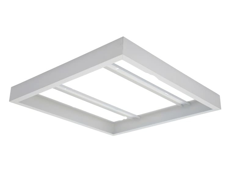 OPPLE - LED Einlegeleuchte Slim Sq600 Aufbaurahmen Weiß