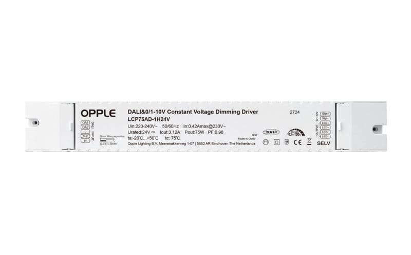 OPPLE - LEDDriver 24V-75W-DALI/10V/PWM