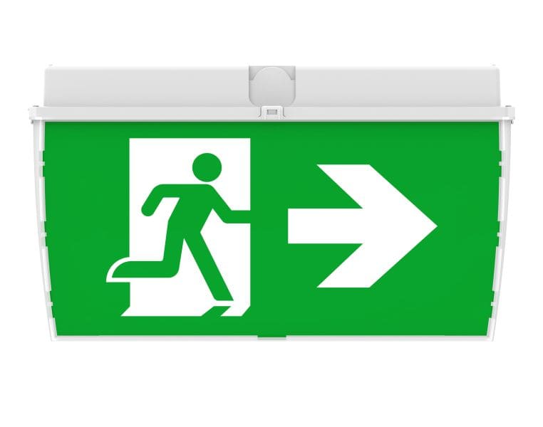 OPPLE - LEDExit-Bulkhead-E 6W-DALI-EM3-WH-IP65