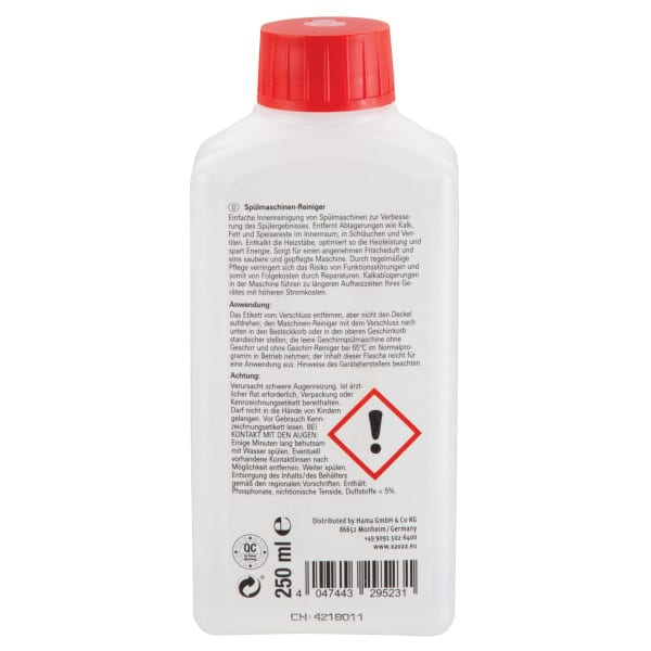 XAVAX - Spülmaschinenreiniger mit Frischeduft 250ml