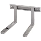 XAVAX - Mikrowellenhalterung max.30kg breite:max.43cm silber