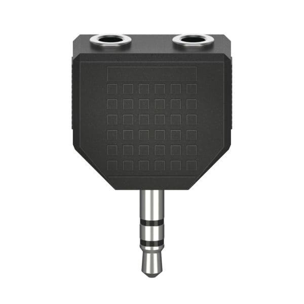 HAMA - Audio-Adapter 3.5mm-Klinken-Ste. auf 2x 3.5mm-Klinken-Kupp.