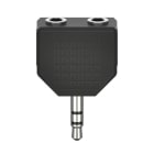 HAMA - Audio-Adapter 3.5mm-Klinken-Ste. auf 2x 3.5mm-Klinken-Kupp.
