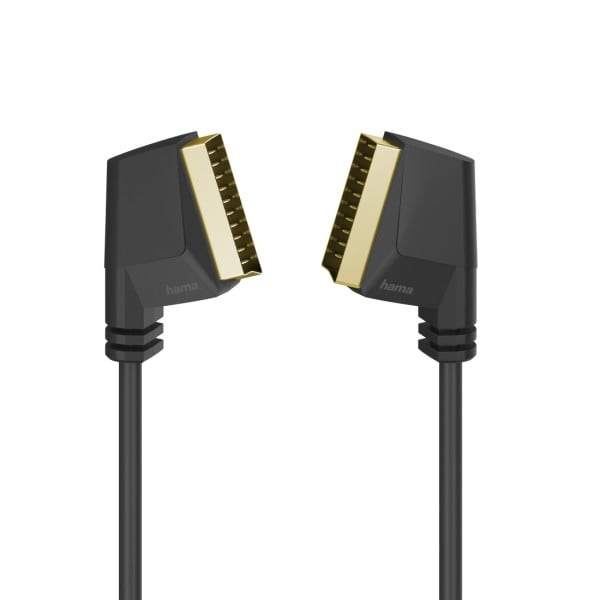 HAMA - Scart-Verbindungskabel Stecker - Stecker vergoldet 1.5m