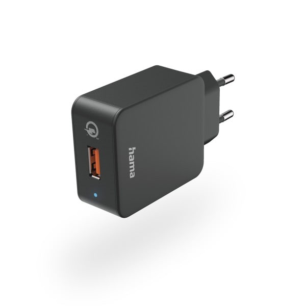 HAMA - Ladeadapter QuickCharge 3.0 USB-A 19.5W sw