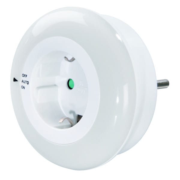 HAMA - Nachtlicht LED m.Stecker Steckdose /Bew.-/Dämmerungssens.