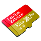 SANDISK - microSDHC Extreme 32GB (A1/V30/U3/R100/W60) + Adapter Mobile
