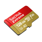 SANDISK - microSDXC Extreme 128GB R190MB/s+Adapt+1Jahr RescuePRODeluxe