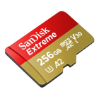 SANDISK - microSDXC Extreme 256GB R190MB/s+Adapt+1Jahr RescuePRODeluxe