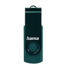 HAMA - USB-Stick Rotate USB3.0 128GB 90MB/s Petrolblau