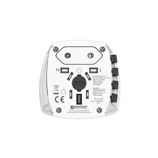 HAMA - Weltreiseadapter MUV Micro 2-pol.