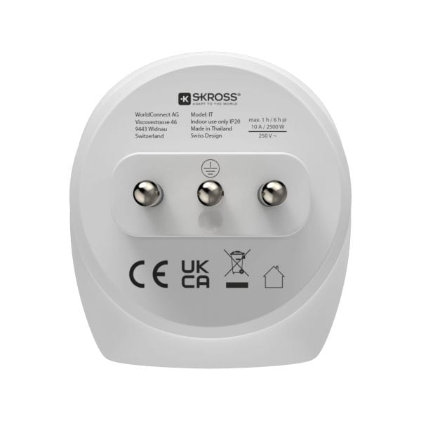 HAMA - Reiseadapter Typ L 3-pol. für Italien