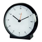 HAMA - Funkwecker analog geräuscharm Hintergrundlicht Snooze 1AA sw