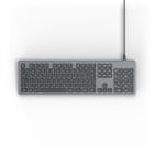HAMA - USB-Tastatur QWERTZ DE beleuchtet kabelgeb. dgr-sw