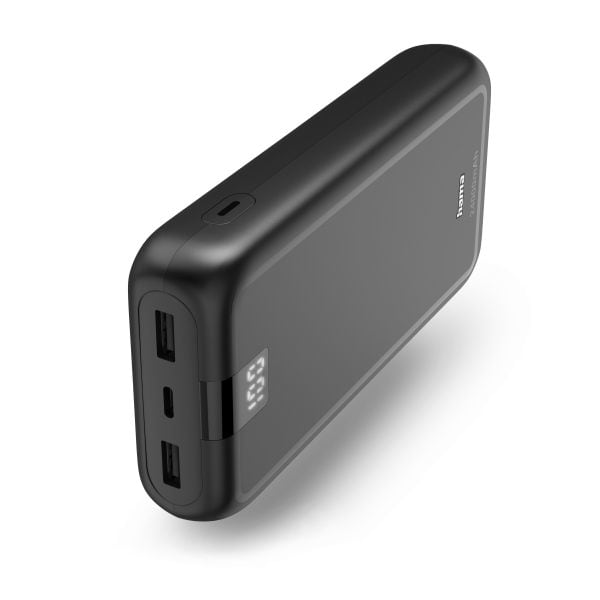 HAMA - Powerbank 24000mAh USB-C 2xUSB-A anthrazit
