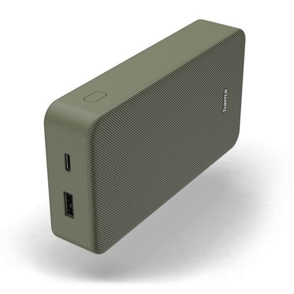 HAMA - Powerbank 2000mAh USB-C USB-A grün