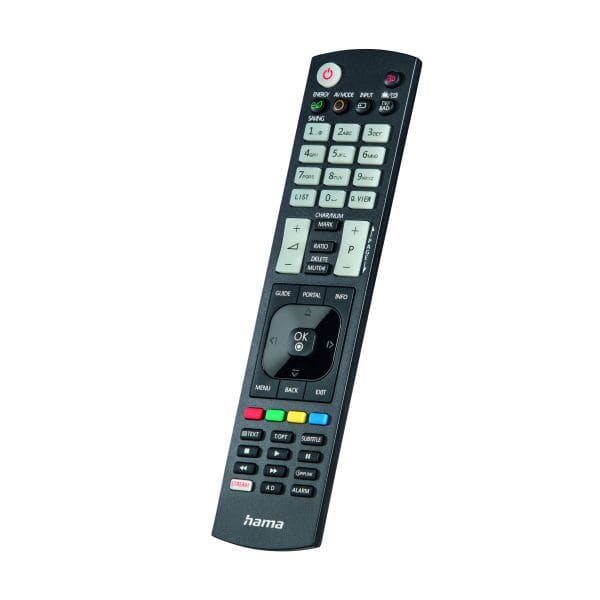 HAMA - IR-Universalfernbedienung f. LG TVs lernfähig sw