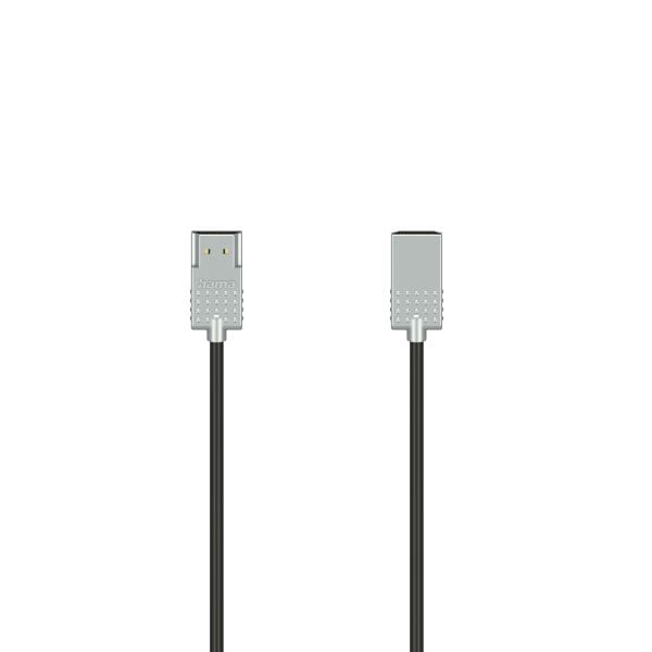 HAMA - HighSpeed HDMI-Kabel 4K 3D Ethernet St-St 2m sw
