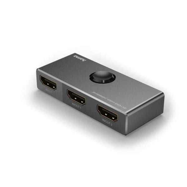 HAMA - 8K-HDMI-Switch bidirectional 1 In 2 Out/2 In 1 Out sw