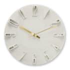 HAMA - Wanduhr Quarz analog DM:30cm 3D-Ziffern 1xAA beige