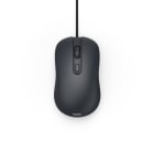 HAMA - USB-Maus CM-200, 4 Tasten,ohne Klickgeräusch,Kabel,Schwarz