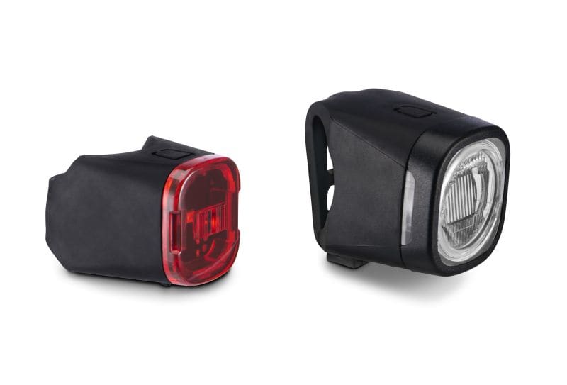 HAMA - Fahrradlicht-Set, Front- und Rücklicht, LED, Akku, USB-C, StVZO-zugelassen