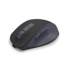 HAMA - Funkmaus ''WM-500'', ergonomisch, 6 Tasten, ohne Klickgeräusch, Akku, Schwarz