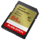 SANDISK - SDXC Extreme GO 64GB (UHS-1, R 170MB/s / W80MB/s, 4K)