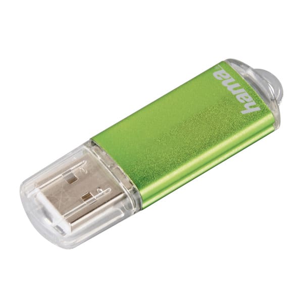 HAMA - USB-Stick 2.0 Laeta 10MB/s mit Öse Alu-Gehäuse 64GB grün