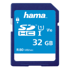 HAMA - SDHC Karte UHS-I 80MB/s 32GB blau