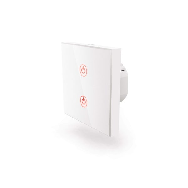 HAMA - WiFi-Touch-Wandschalter Unterputz weiß