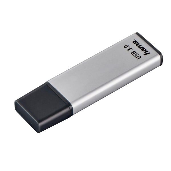 HAMA - USB-Stick 2.0 Classic 40MB/s mit Öse Alu-Gehäuse 32GB silber