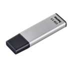 HAMA - USB-Stick 2.0 Classic 40MB/s mit Öse Alu-Gehäuse 64GB silber