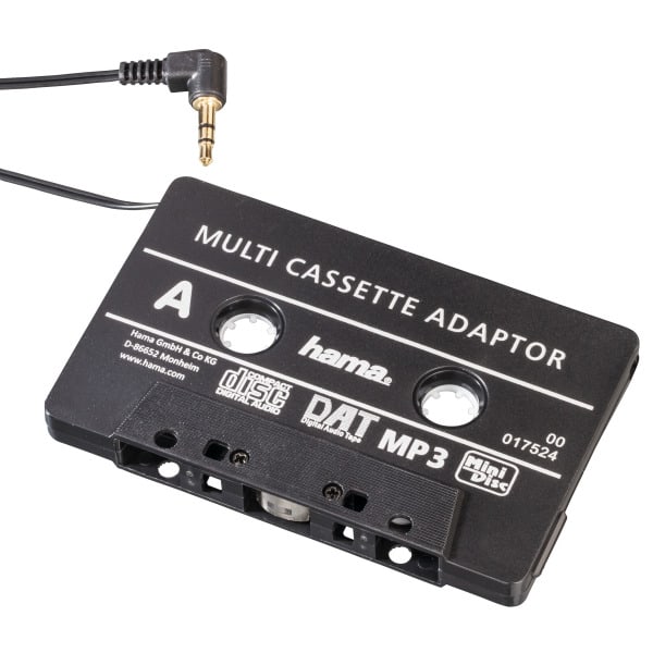 HAMA - KFZ-Kassettenadapter f.Handys MP3-/CD-Player 3.5mm-Klinke