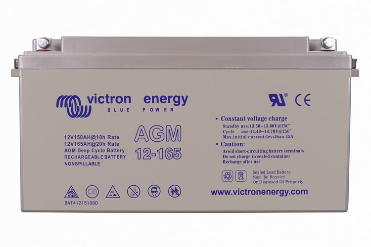 VICTRON ENERGY - Batterie Victron AGM Deep Cycle 12V/165Ah